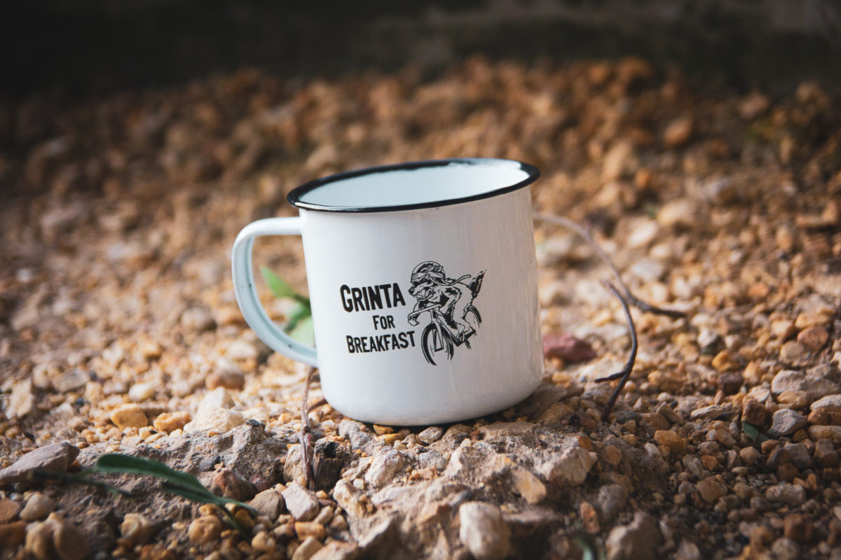 Grinta for breakfast mok