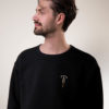 sweater zwart de fiets