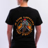 t-shirt zwart de rode lantaarn